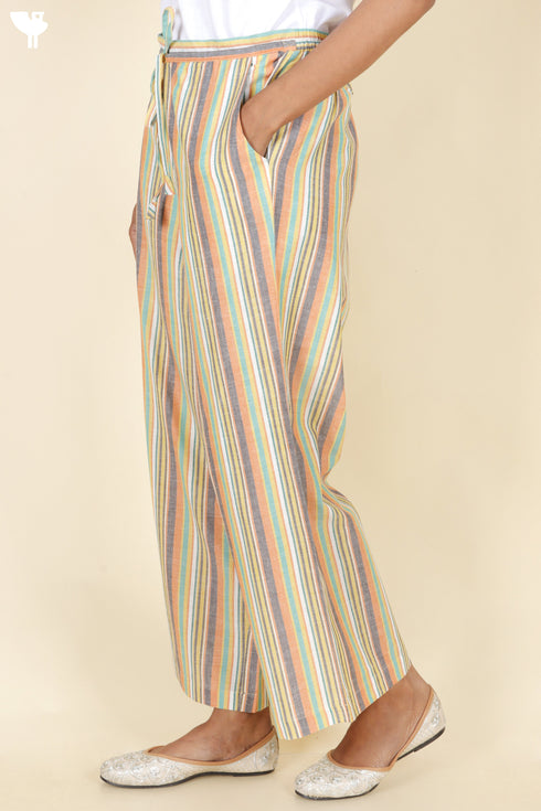 Khaadi Cotton Pant In Stripes