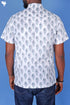 Regular Fit Cambric Cotton Men’s Half Sleeved Shirt In Floral Print