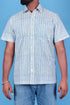 Regular Fit Cotton Men’sHalf Sleeved Shirt In Block Print