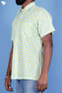Cotton Men’s Half Sleeved Shirt In Block Print