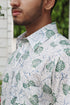 Regular Fit Cambric Cotton Men’s Half Sleeved Shirt In Block Print