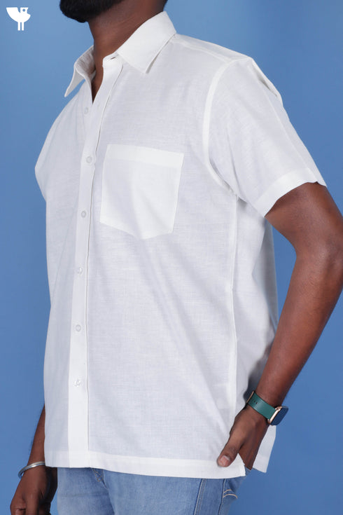 Regular Fit Khaadi Cotton Men’s Half Sleeved Shirt