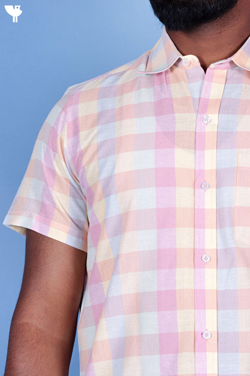 Khaadi Cotton Men’s Half Sleeved Shirt