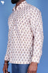 Regular Fit Cotton Men’s Full Sleeved Shirt In Block Print