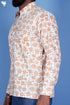 Lyocell Men’s Full Sleeved Shirt In Block Print