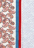 Cambric Cotton Dress Material With Kota Doria Dupatta in Paisley Block Print