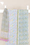 Cambric Cotton Dress Material With Kota Dupatta in Block Print