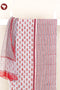 Cambric Cotton Dress Material With Kota Dupatta in Block Print
