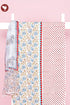 Cambric Cotton Dress Material With Kota Dupatta in Block Print