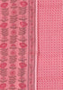 Chanderi Silk Dress Material With Dupatta In Block Print