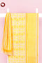 Chanderi Silk Dress Material With Dupatta In Block Print