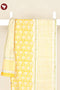 Chanderi Silk Dress Material With Dupatta In Floral Block Print