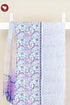 Bizzy Lizzy Dress Material With Chiffon Dupatta In Floral Block Print