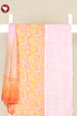 Bizzy Lizzy Dress Material With Chiffon Dupatta In Floral Block Print