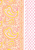 Bizzy Lizzy Dress Material With Chiffon Dupatta In Floral Block Print