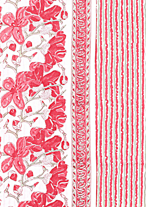 Bizzy Lizzy Dress Material With Kota Dupatta in Block Print