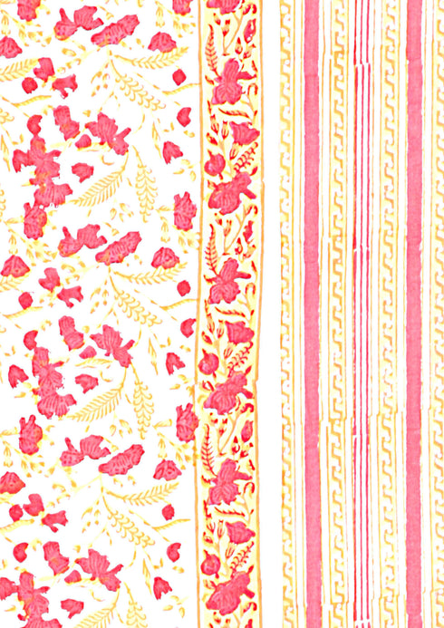 Bizzy Lizzy Dress Material With Kota Dupatta in Block Print