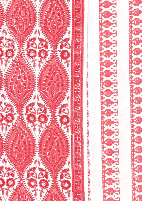 Bizzy Lizzy Dress Material With Kota Dupatta in Block Print