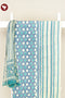 Bizzy Lizzy Dress Material With Kota Doria Dupatta in Geometric Block Print