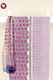 Bizzy Lizzy Dress Material With Kota Dupatta In Block Print