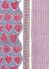 Bizzy Lizzy Dress Material With Kota Dupatta In Block Print