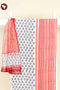 Bizzy Lizzy Dress Material With Kota Dupatta In Block Print