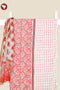 Bizzy Lizzy Dress Material With Kota Dupatta in Floral Block Print