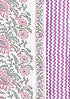 Bizzy Lizzy Dress Material With Kota Dupatta In Floral Block Print