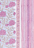 Terry Voile Dress Material with Kota Dupatta In Floral Block Print
