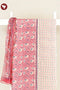 Terry Voile Dress Material with Kota Dupatta In Floral Block Print