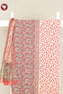 Terry Voile Dress Material with Kota Dupatta In Floral Block Print