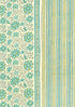 Terry Voile Dress Material with Kota Dupatta In Floral Block Print
