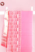 Chanderi Silk Dress Material With Dupatta In Block Print