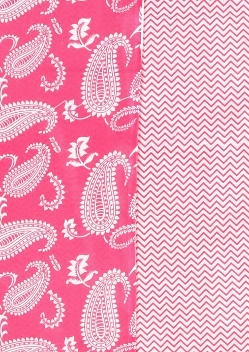 Cambric Cotton Kurta/Pant Two Piece Dress Material in Floral Print