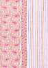 Cambric Cotton Dress Material With Kota Doria Dupatta in Floral Block Print