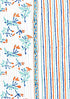Cambric Cotton Dress Material With Kota Dupatta In Floral Block Print