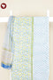 Cambric Cotton Dress Material With Kota Doria Dupatta in Floral Block Print