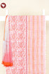Cambric Cotton Dress Material With Chiffon Dupatta in Floral Block Print