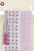 Cotton Cambric Dress Material with Chiffon Dupatta in Floral Block Print