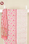 Terry Voile Dress Material with Kota Dupatta In Floral Block Print