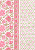 Terry Voile Dress Material with Kota Dupatta In Floral Block Print