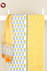 Cambric Cotton Dress Material With Kota Doria Dupatta in Floral Block Print