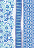 Cambric Cotton Dress Material With Kota Doria Dupatta in Floral Block Print