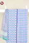 Cambric Cotton Dress Material With Kota Dupatta In Floral Block Print