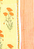 Cambric Cotton Dress Material With Kota Doria Dupatta in Floral Block Print