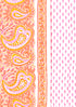 Cambric Cotton Dress Material with Dupatta in Floral Block Print