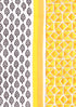 100% Cambric Cotton Black& Yellow Dress Material