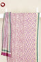 Chanderi Silk Dress Material With Kota Dupatta in Floral Block