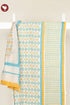 Chanderi Silk Dress Material with Dupatta in Floral Block Print