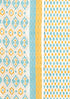 Chanderi Silk Dress Material with Dupatta in Floral Block Print
